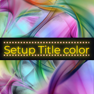 TitleStyle - yellow&dot